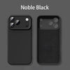 Liquid Silicone Straight Edge  Phone Case For iPhone 17 Series