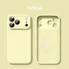 Liquid Silicone Straight Edge  Phone Case For iPhone 17 Series