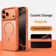 MagSafe Frosted Glass Phone Case For iPhone 17 Series