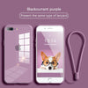 Tempered glass phone case for iPhone 6-8/Plus/SE(2020)