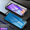 Luxury Full Body Protective Magnetic Case Two Side Glass Cover For Samsung A5(2017)/A7(2017)/A8(2018)/A8+/A9/A10/A50