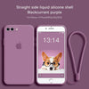 Liquid silicone phone case for iPhone 6-8/Plus/SE(2020)