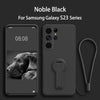 For S23 Series | Folding Bracket Silicone Phone Case