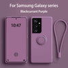 For S22-S21-S20-Note20 Series | Silicone Magnetic Holder Phone Case