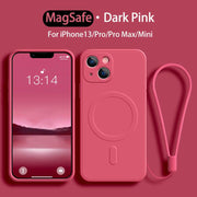 MagSafe Liquid Silicone Phone Case For iPhone 13 Series