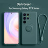 For S23 Series | Silicone Magnetic Holder Phone Case