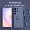 For S23 Series | Silicone Magnetic Holder Phone Case