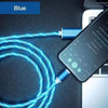 Blue / Apple Firefly - LED Magnetic Charging Cable